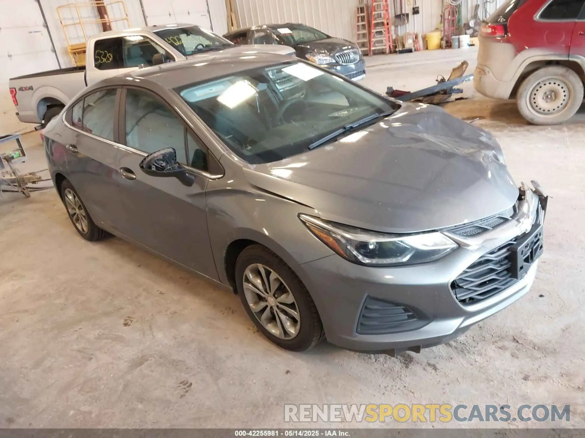 1 Photograph of a damaged car 1G1BE5SM8K7139173 CHEVROLET CRUZE 2019
