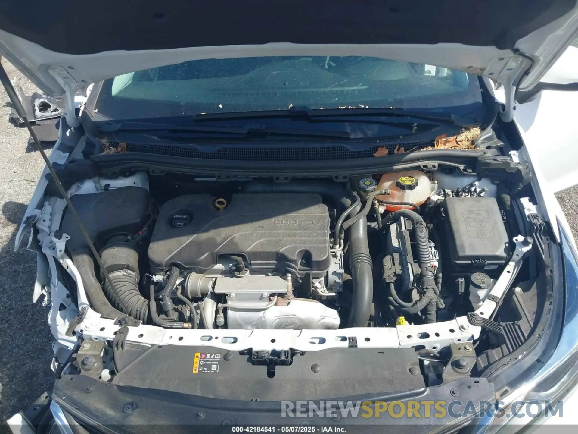 10 Photograph of a damaged car 1G1BE5SM9K7113679 CHEVROLET CRUZE 2019