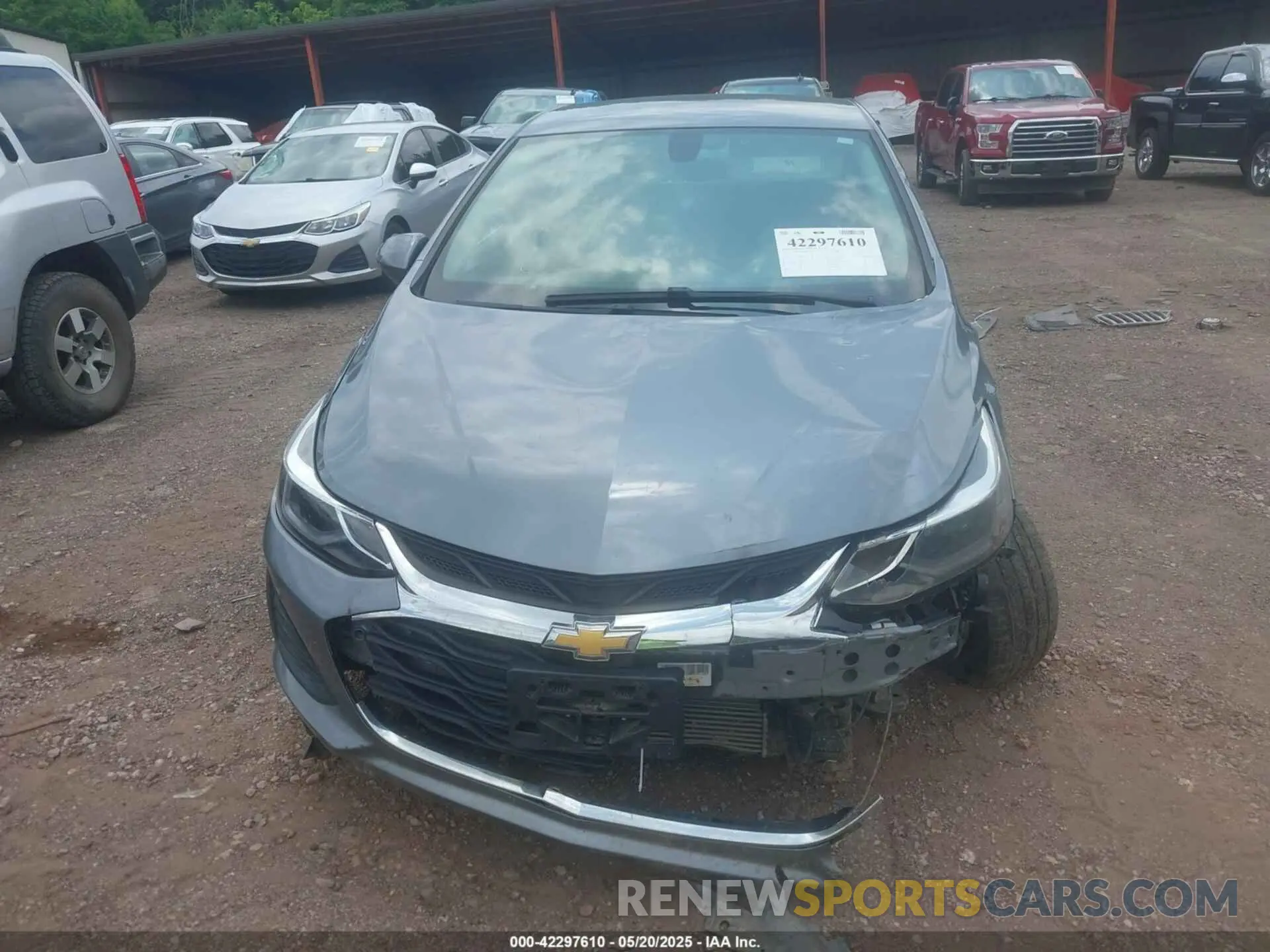 12 Photograph of a damaged car 1G1BE5SM9K7115562 CHEVROLET CRUZE 2019
