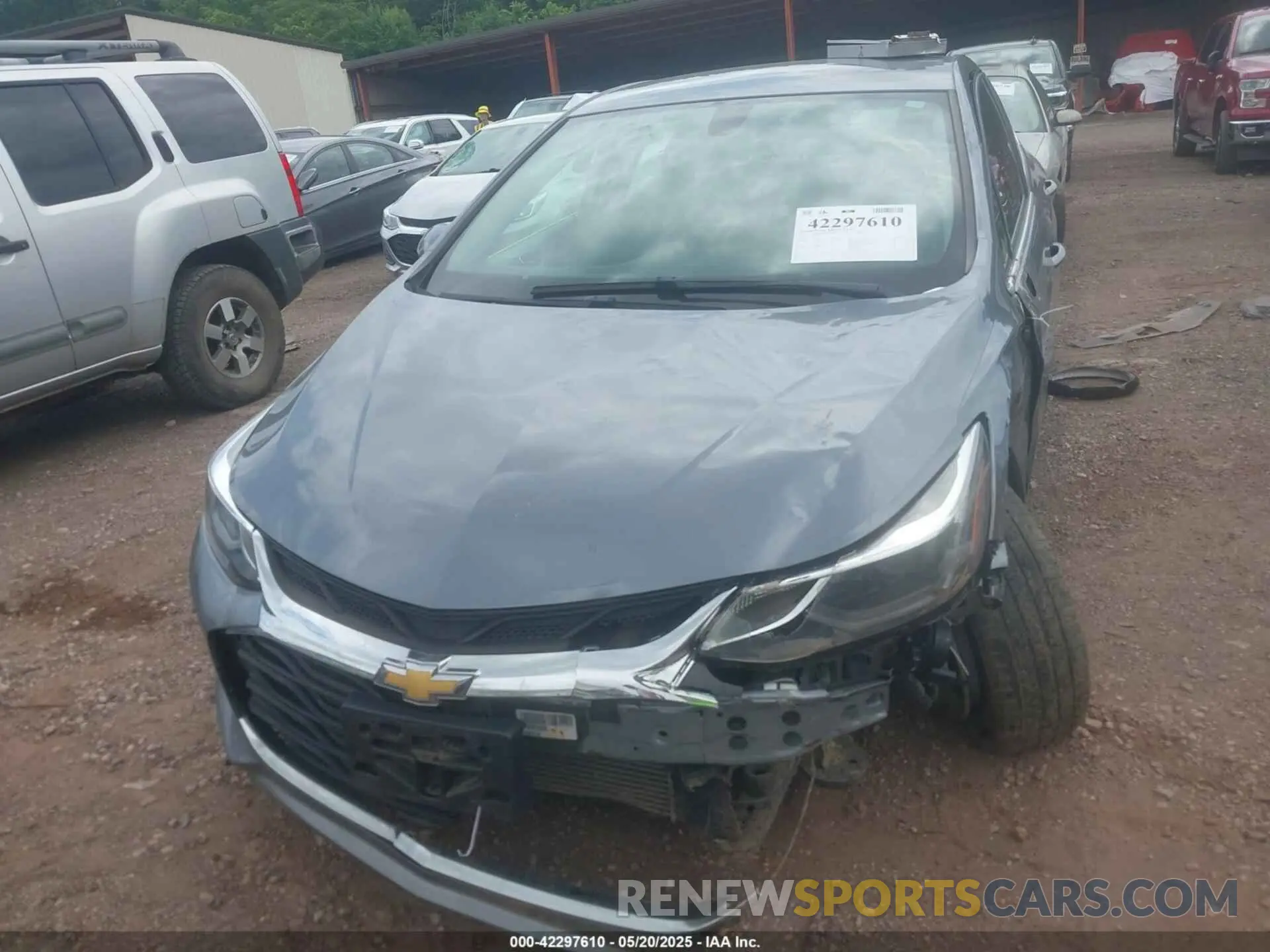 6 Photograph of a damaged car 1G1BE5SM9K7115562 CHEVROLET CRUZE 2019