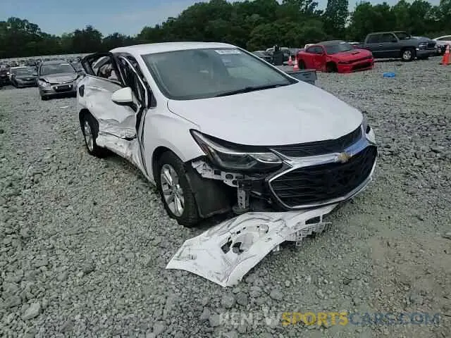 13 Photograph of a damaged car 1G1BE5SM9K7118154 CHEVROLET CRUZE 2019