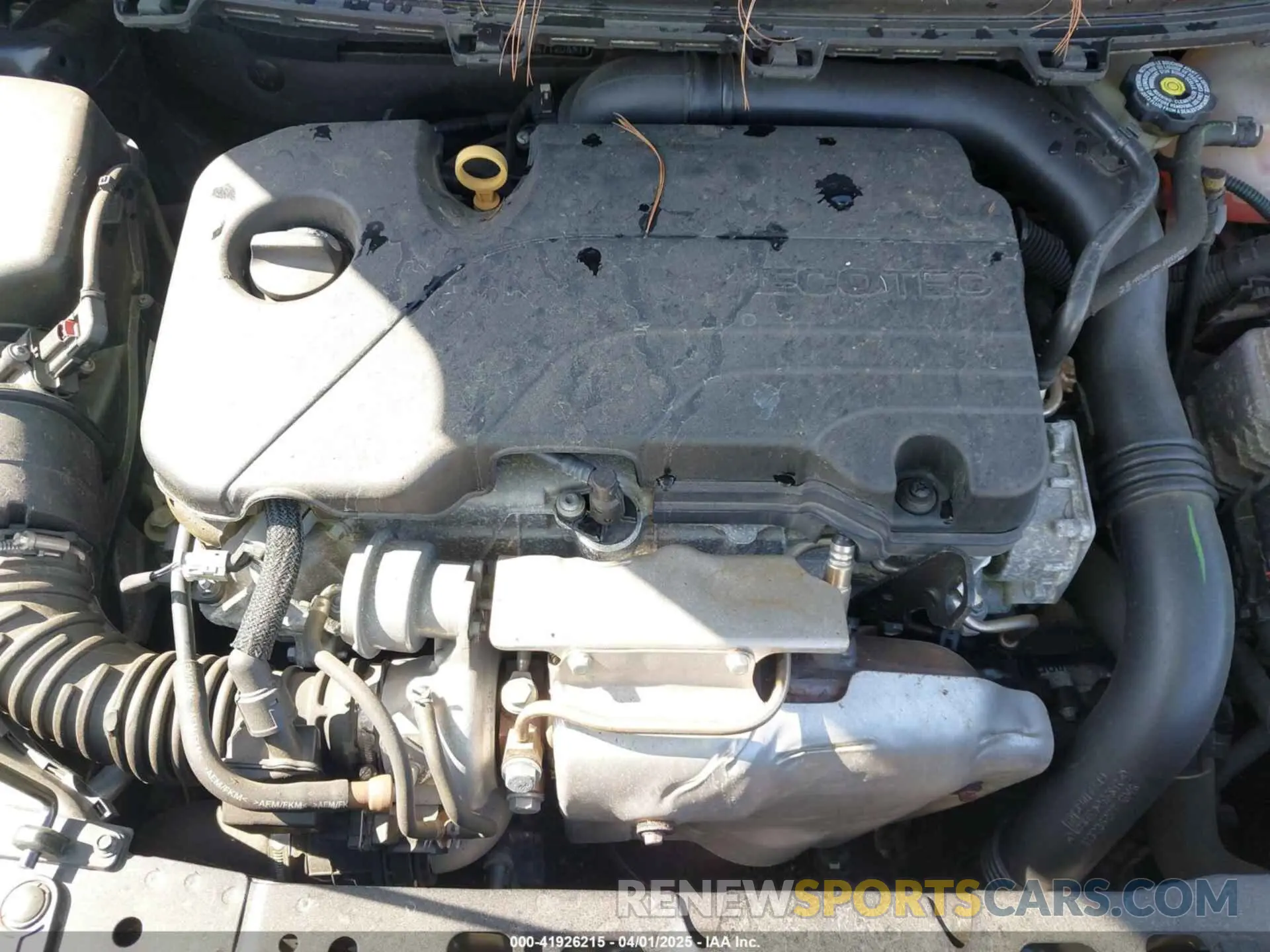 10 Photograph of a damaged car 1G1BE5SM9K7123841 CHEVROLET CRUZE 2019