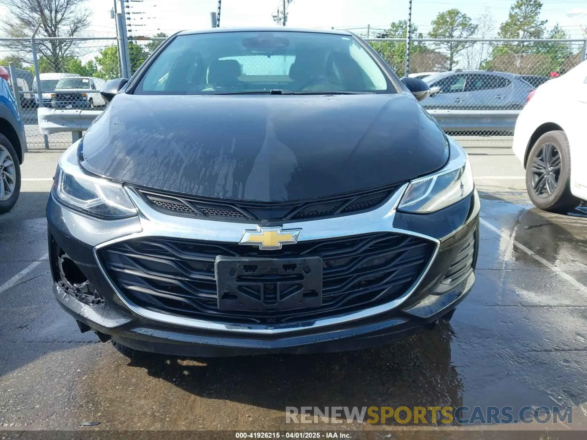 12 Photograph of a damaged car 1G1BE5SM9K7123841 CHEVROLET CRUZE 2019