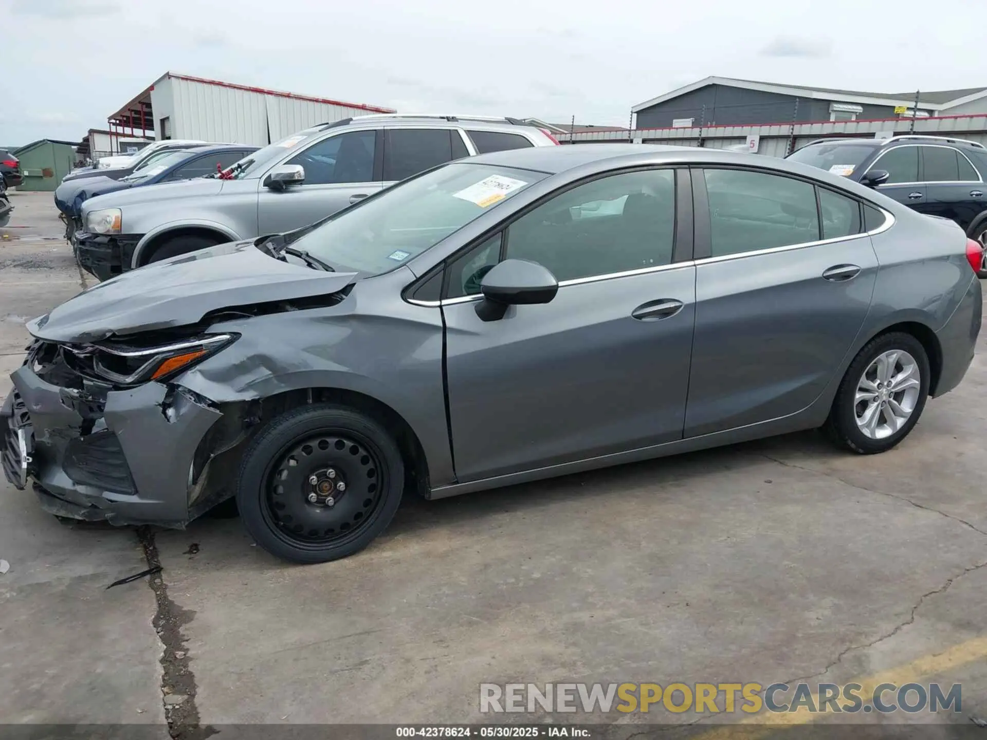 15 Photograph of a damaged car 1G1BE5SM9K7127436 CHEVROLET CRUZE 2019