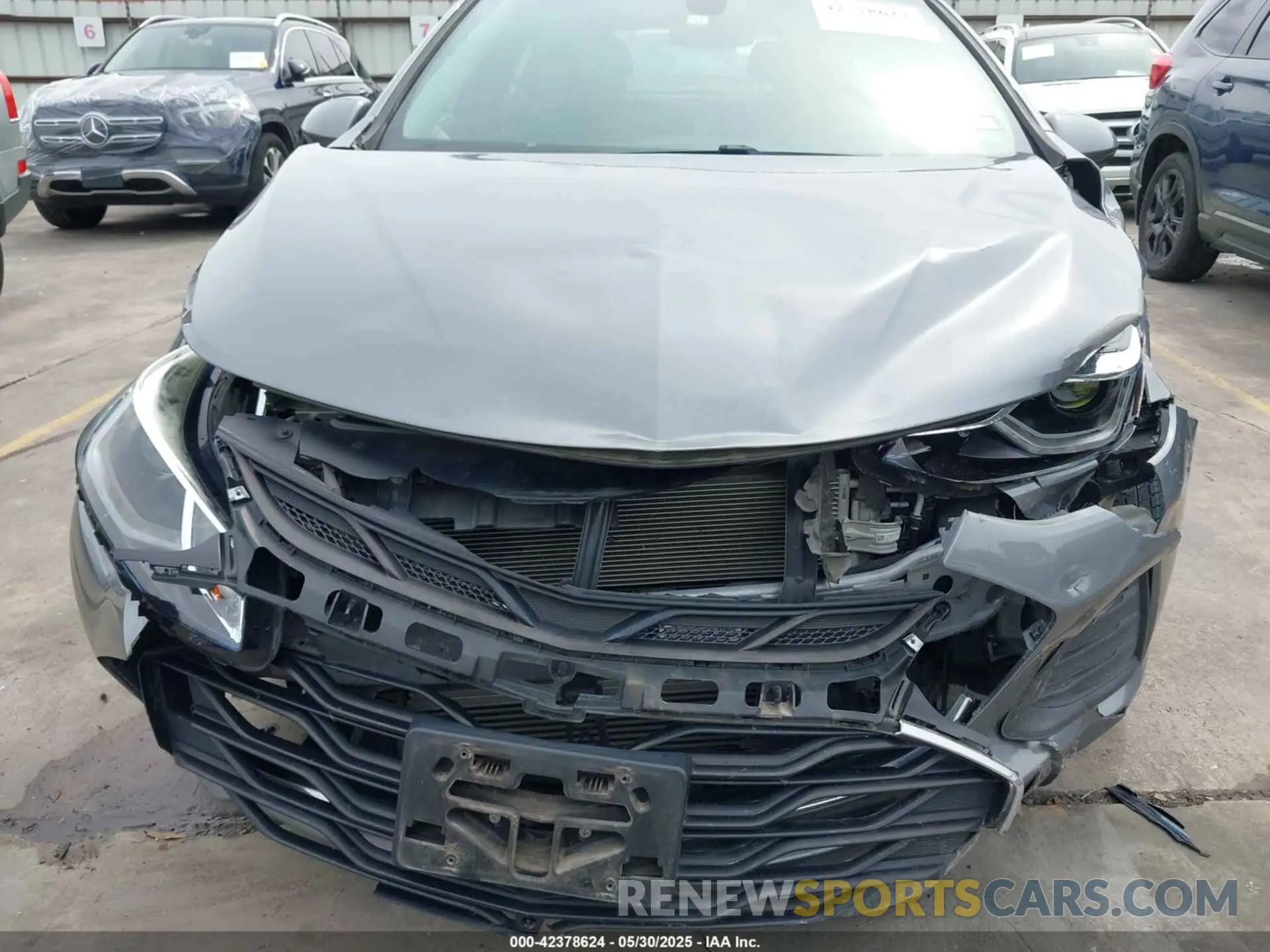 6 Photograph of a damaged car 1G1BE5SM9K7127436 CHEVROLET CRUZE 2019