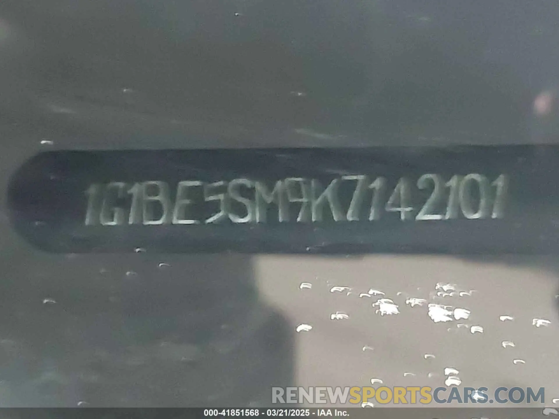 9 Photograph of a damaged car 1G1BE5SM9K7142101 CHEVROLET CRUZE 2019