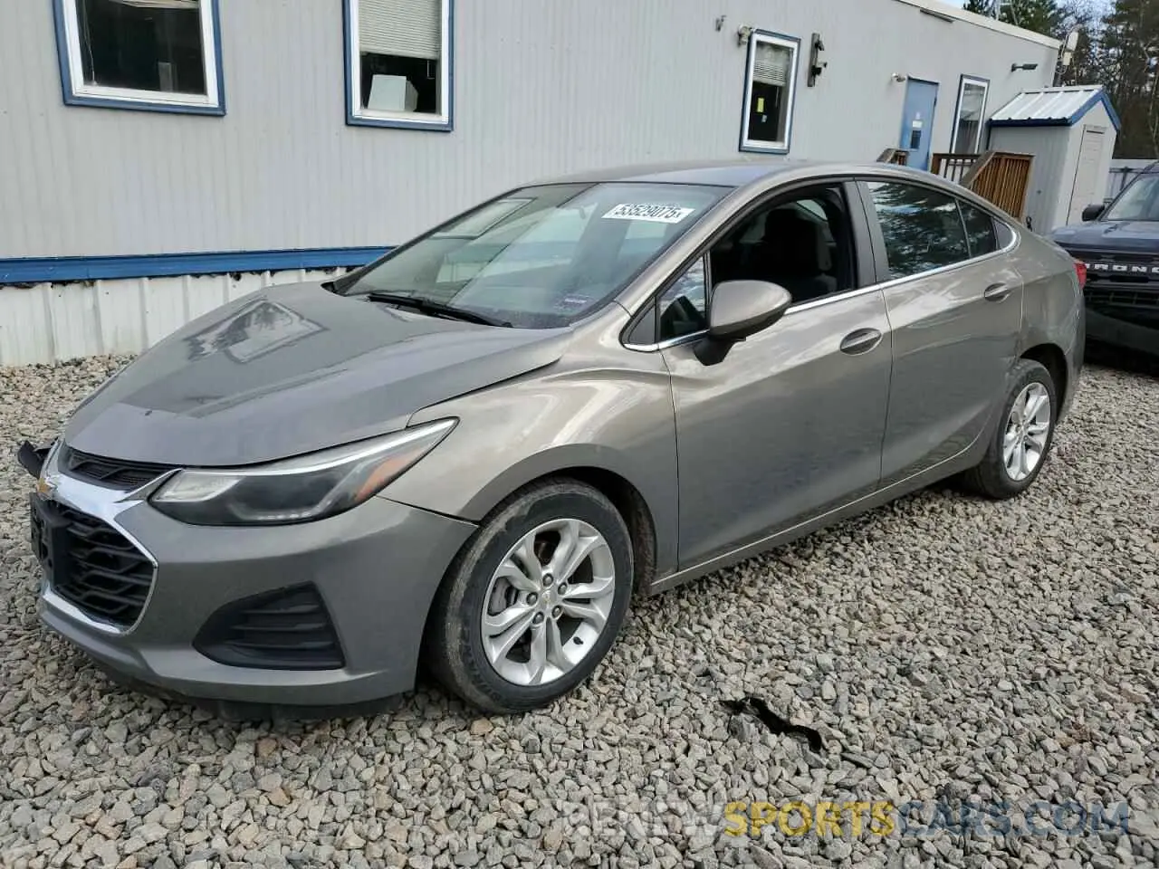 1 Photograph of a damaged car 1G1BE5SMXK7100276 CHEVROLET CRUZE 2019