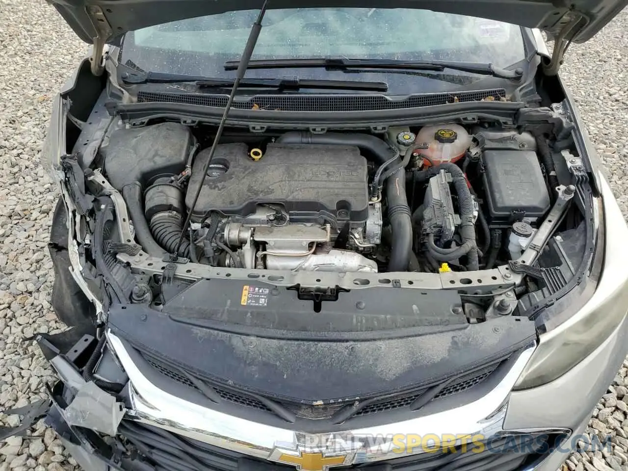 11 Photograph of a damaged car 1G1BE5SMXK7100276 CHEVROLET CRUZE 2019