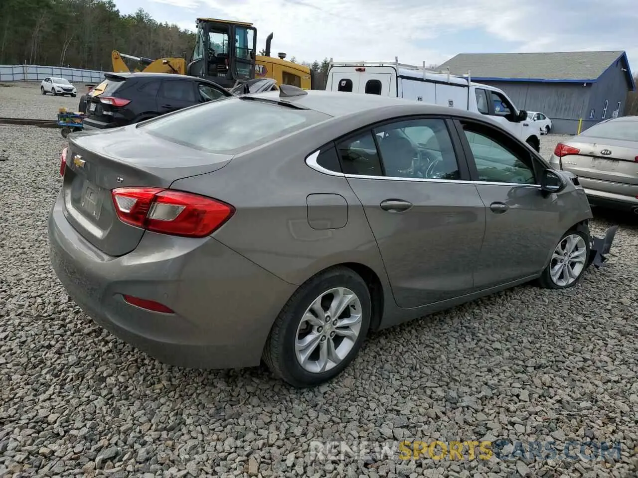 3 Photograph of a damaged car 1G1BE5SMXK7100276 CHEVROLET CRUZE 2019