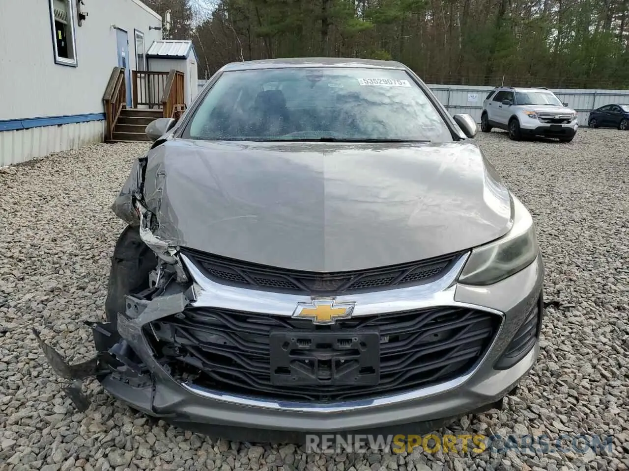 5 Photograph of a damaged car 1G1BE5SMXK7100276 CHEVROLET CRUZE 2019