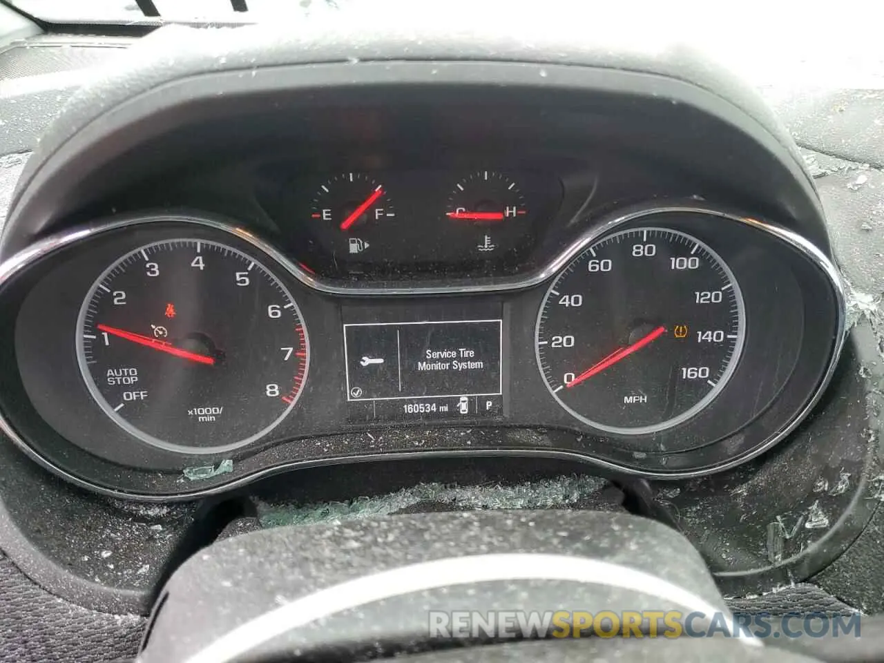 9 Photograph of a damaged car 1G1BE5SMXK7112928 CHEVROLET CRUZE 2019