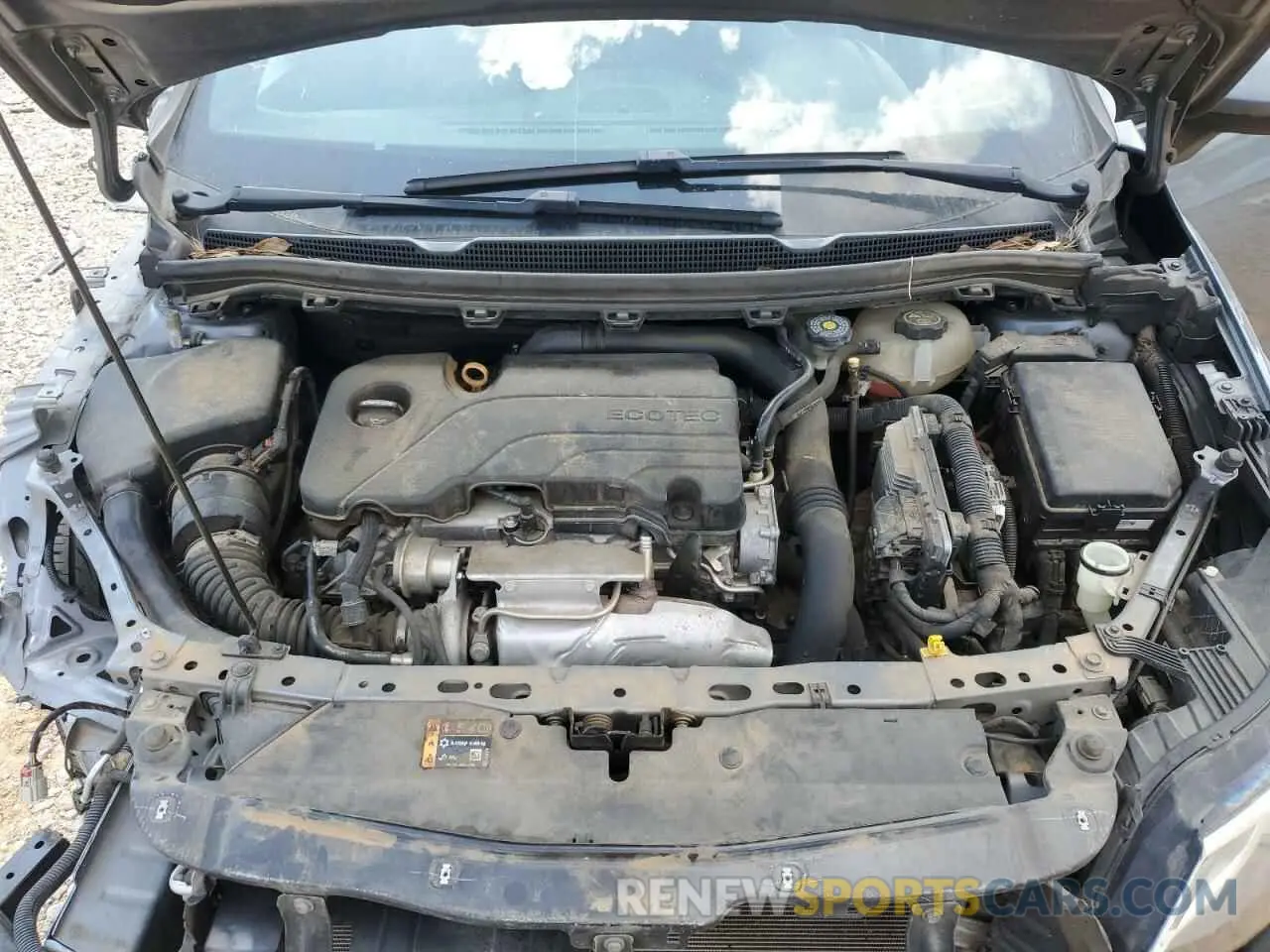 11 Photograph of a damaged car 1G1BE5SMXK7138798 CHEVROLET CRUZE 2019