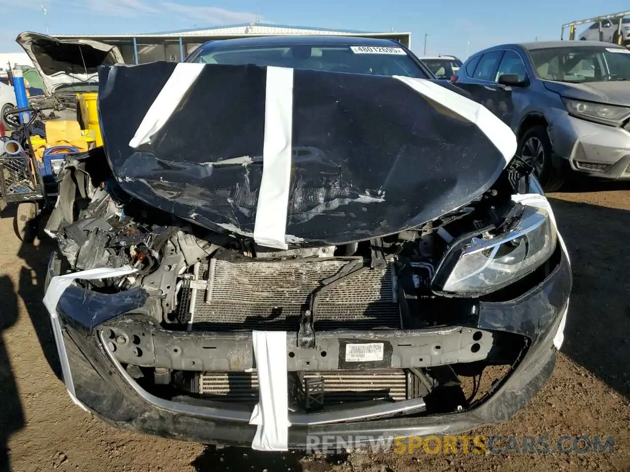 5 Photograph of a damaged car 1G1BE5SMXK7144732 CHEVROLET CRUZE 2019