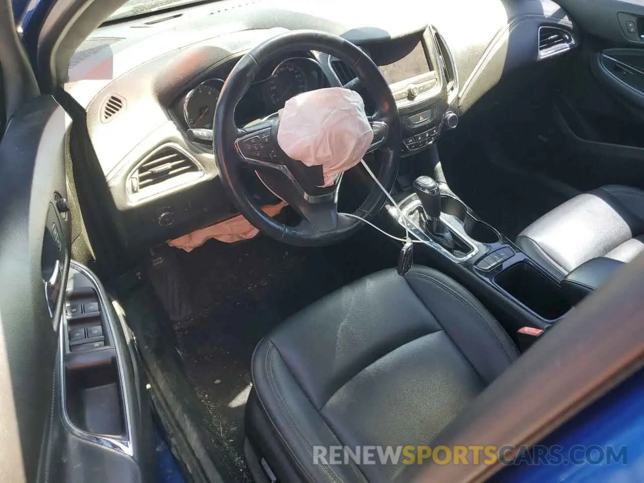 8 Photograph of a damaged car 1G1BF5SM0K7116421 CHEVROLET CRUZE 2019