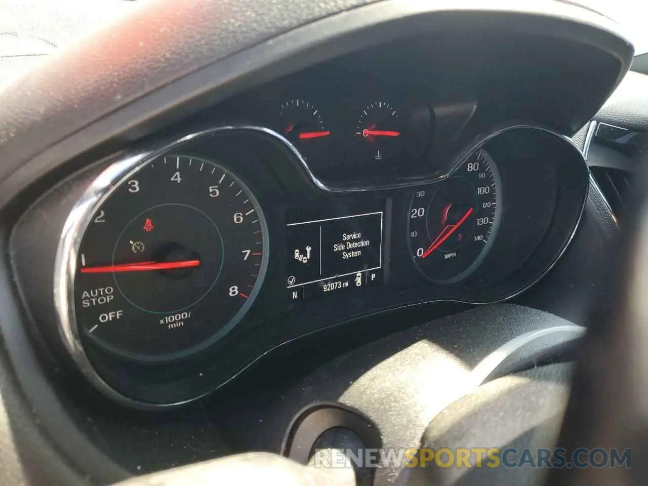 9 Photograph of a damaged car 1G1BF5SM0K7116421 CHEVROLET CRUZE 2019