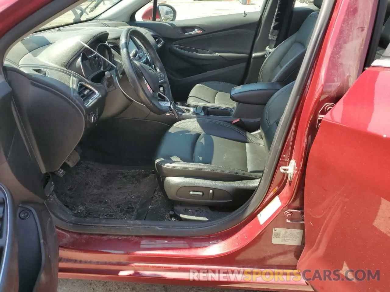 7 Photograph of a damaged car 1G1BF5SM3K7123458 CHEVROLET CRUZE 2019
