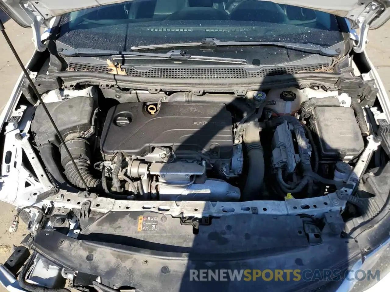 11 Photograph of a damaged car 1G1BF5SM6K7121347 CHEVROLET CRUZE 2019