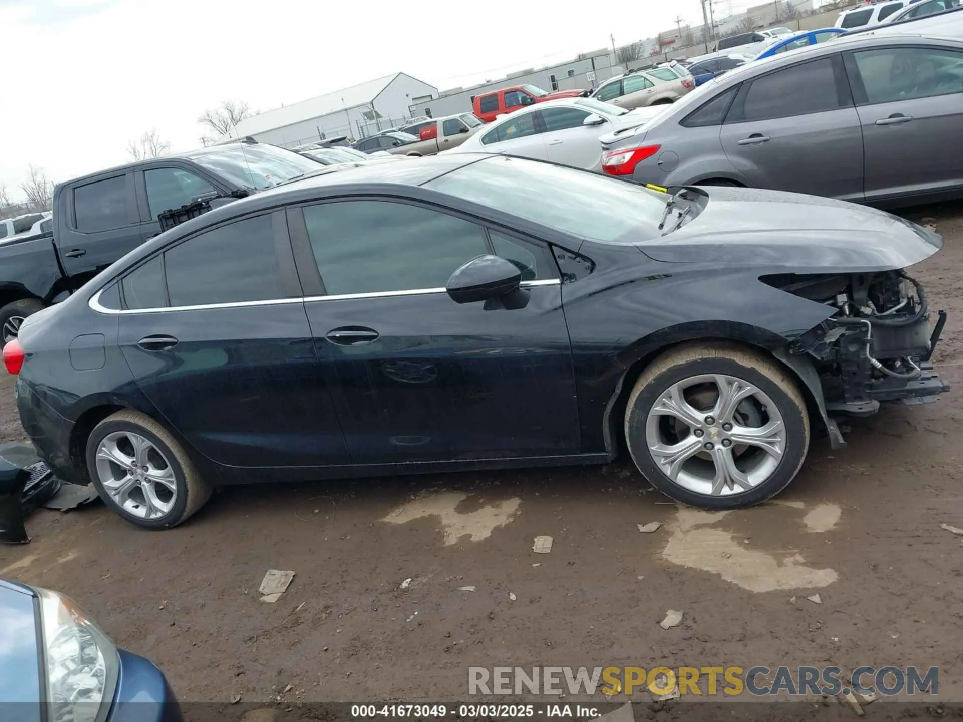 14 Photograph of a damaged car 1G1BF5SM9K7101240 CHEVROLET CRUZE 2019