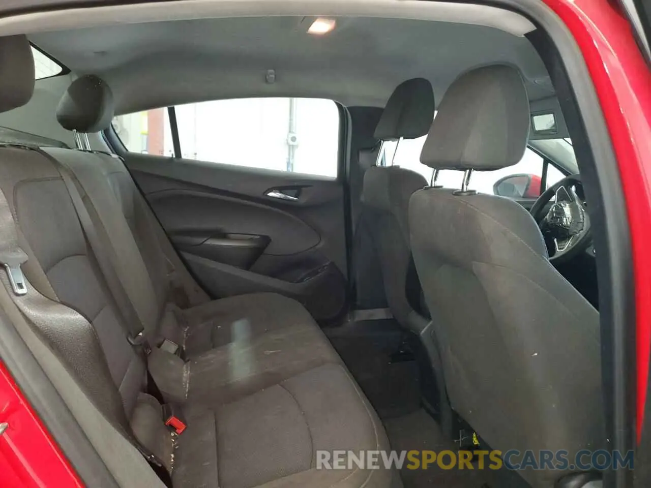 10 Photograph of a damaged car 1G1BJ5SM1K7103398 CHEVROLET CRUZE 2019
