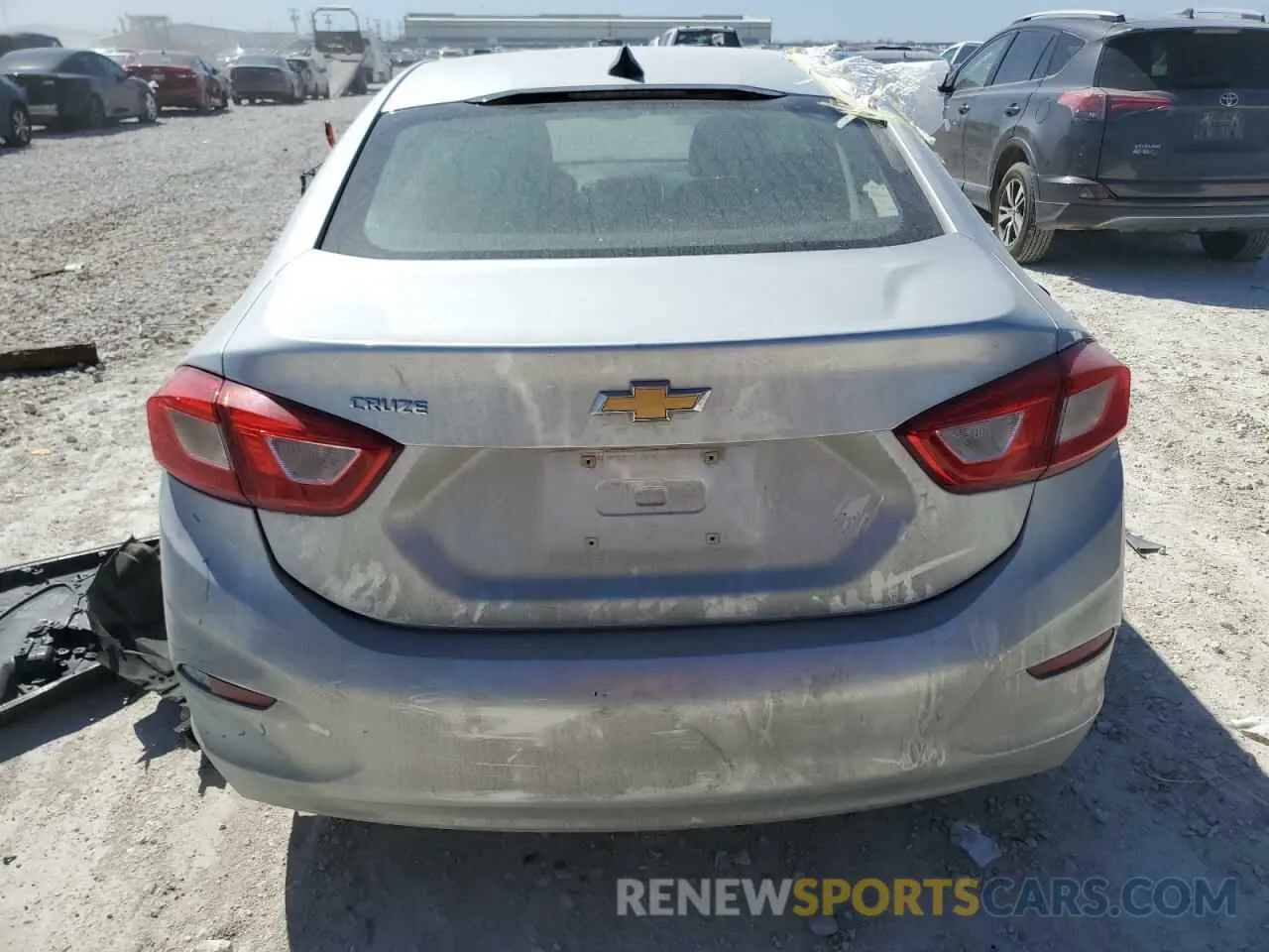 6 Photograph of a damaged car 1G1BJ5SM3K7105248 CHEVROLET CRUZE 2019
