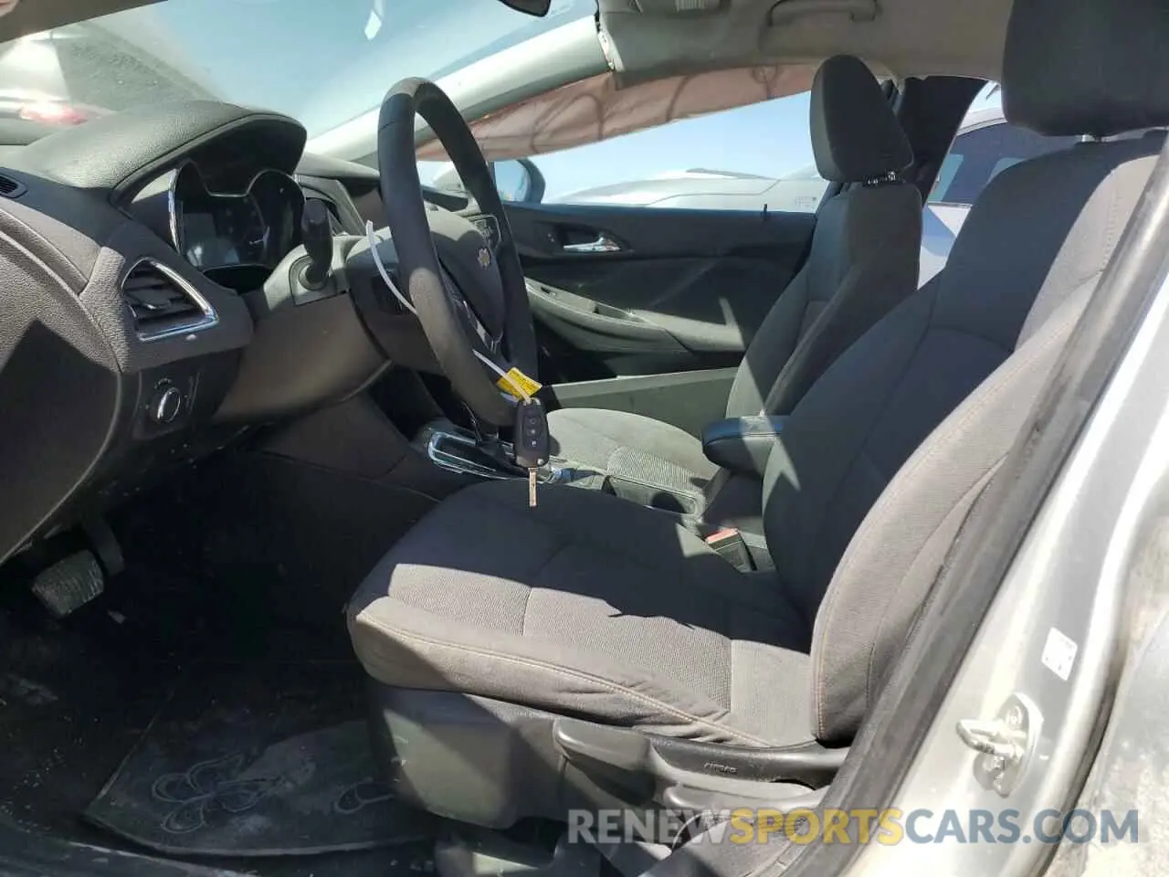 7 Photograph of a damaged car 1G1BJ5SM3K7105248 CHEVROLET CRUZE 2019