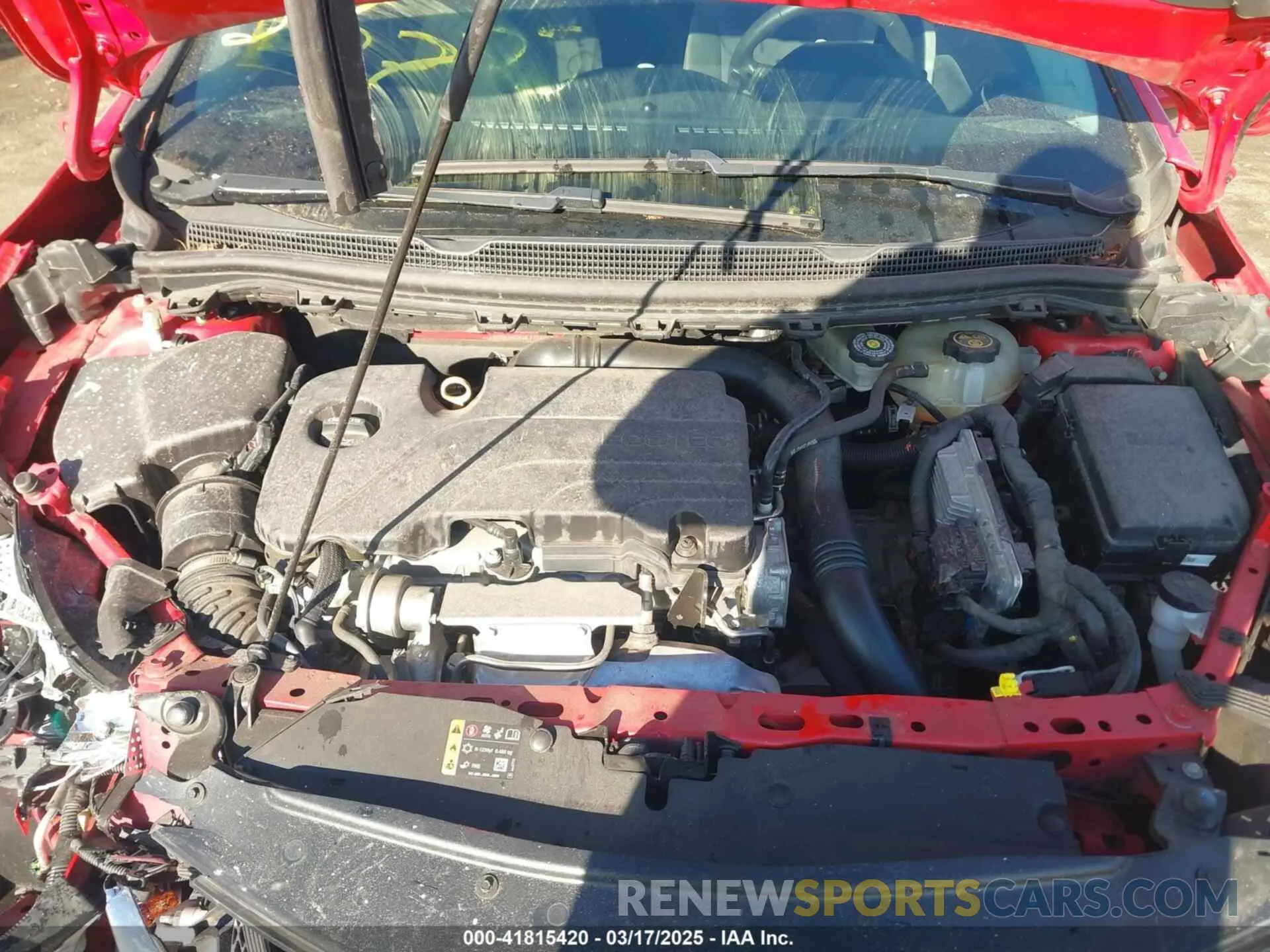 10 Photograph of a damaged car 1G1BJ5SM4K7104562 CHEVROLET CRUZE 2019