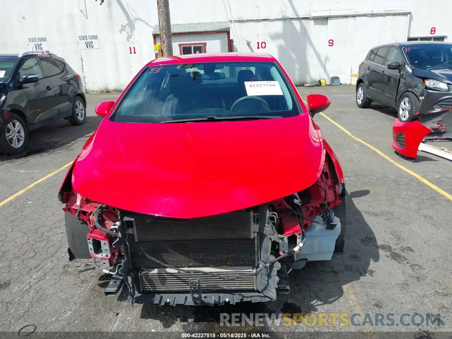 6 Photograph of a damaged car 1G1BJ5SM5K7106904 CHEVROLET CRUZE 2019