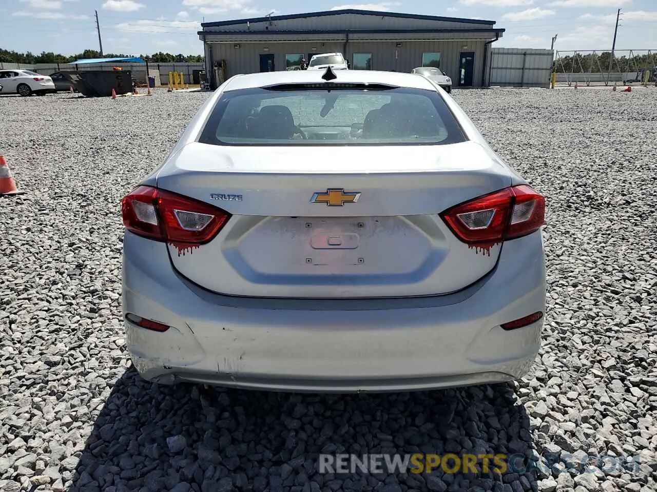 6 Photograph of a damaged car 1G1BJ5SM6K7105180 CHEVROLET CRUZE 2019
