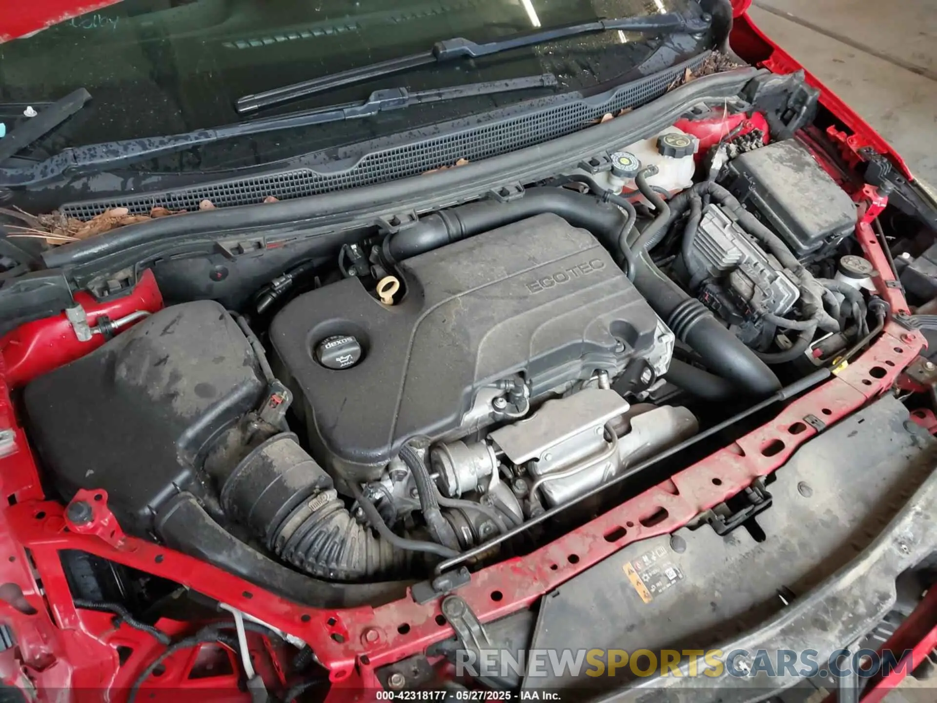 10 Photograph of a damaged car 1G1BJ5SM8K7102927 CHEVROLET CRUZE 2019