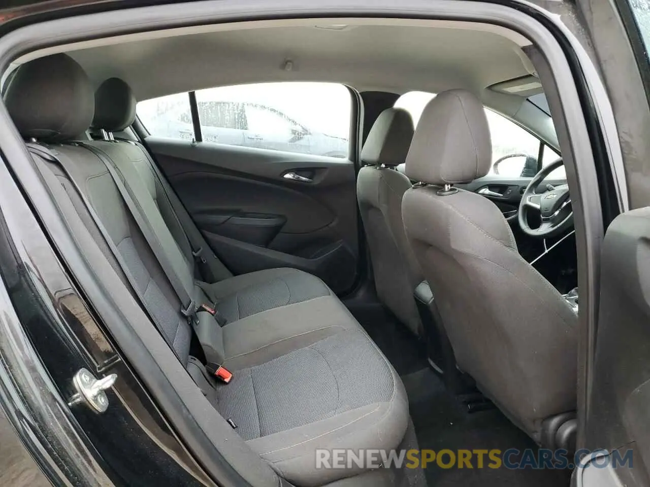 10 Photograph of a damaged car 3G1BC6SM2KS535726 CHEVROLET CRUZE 2019