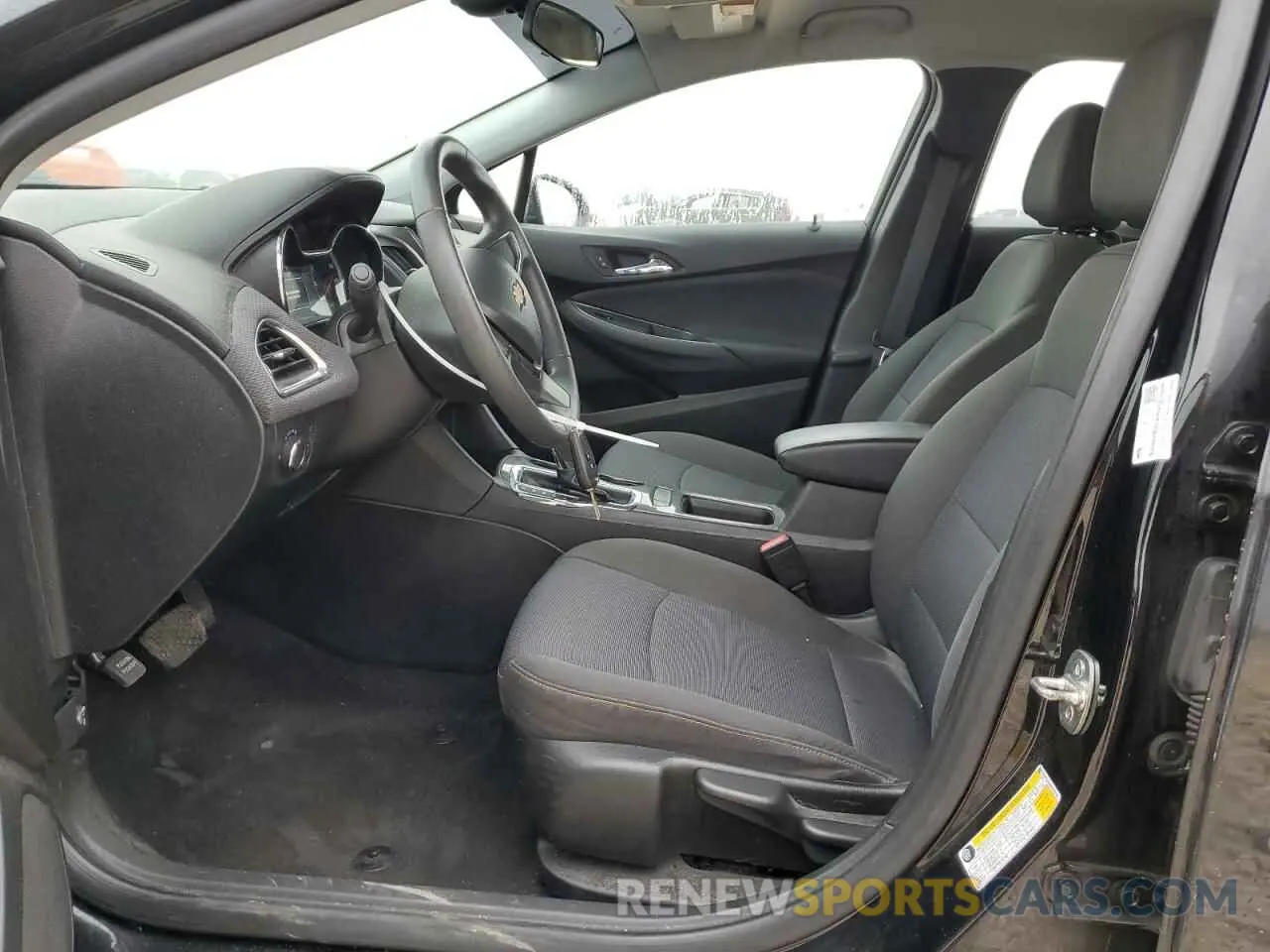 7 Photograph of a damaged car 3G1BC6SM2KS535726 CHEVROLET CRUZE 2019