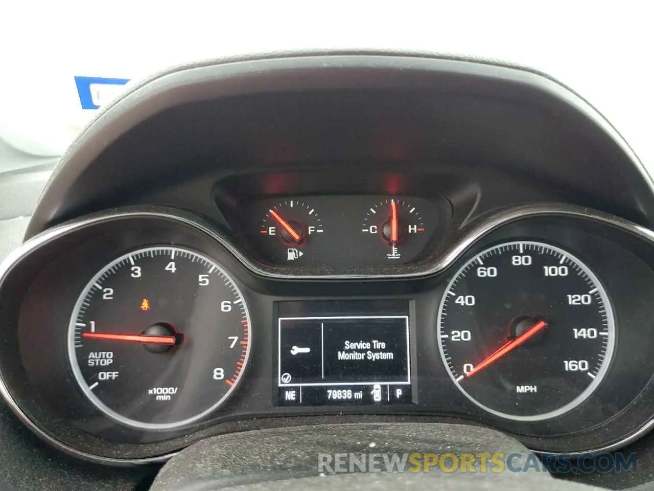 9 Photograph of a damaged car 3G1BC6SM2KS535726 CHEVROLET CRUZE 2019