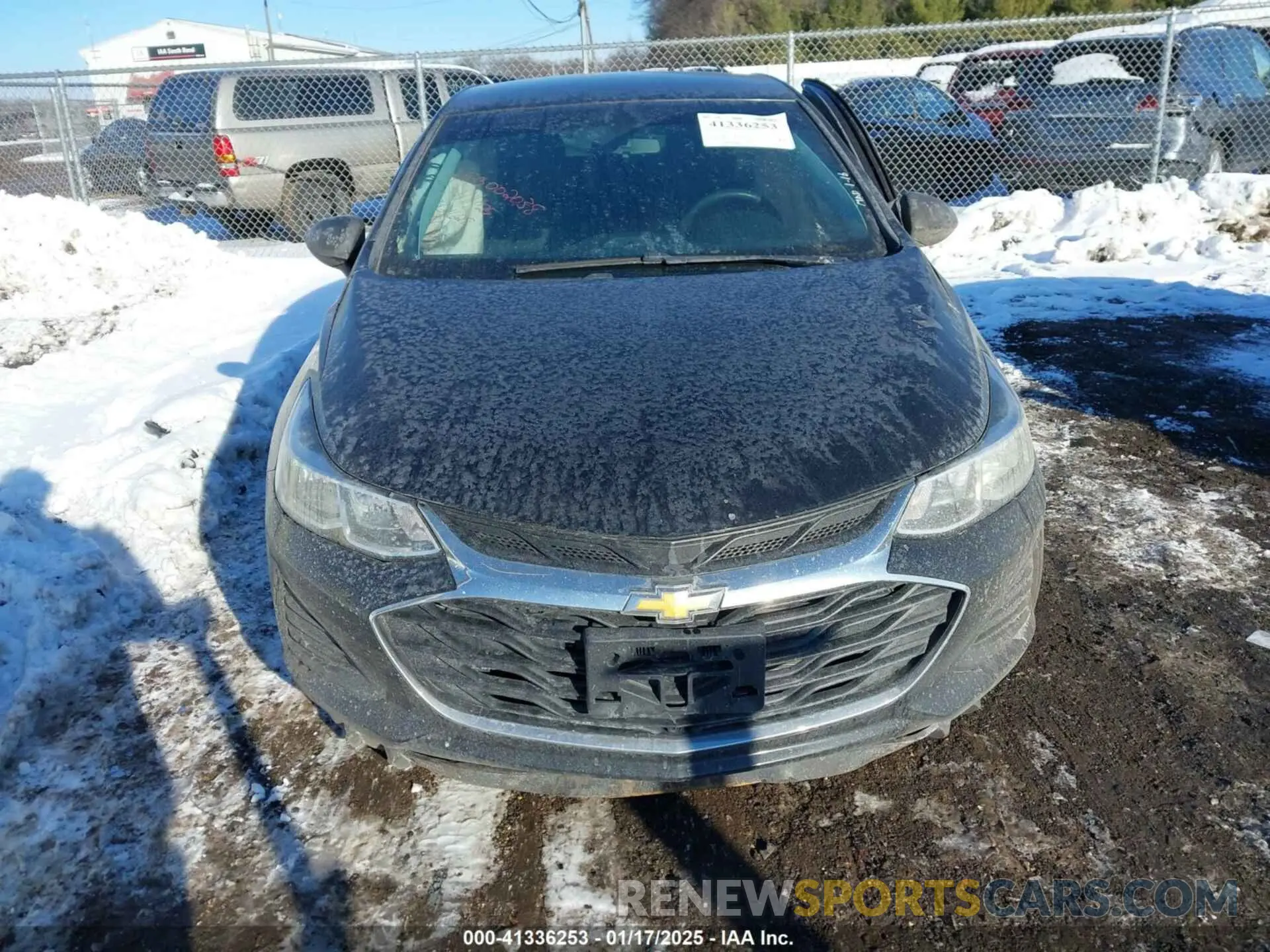 12 Photograph of a damaged car 3G1BC6SM2KS537119 CHEVROLET CRUZE 2019