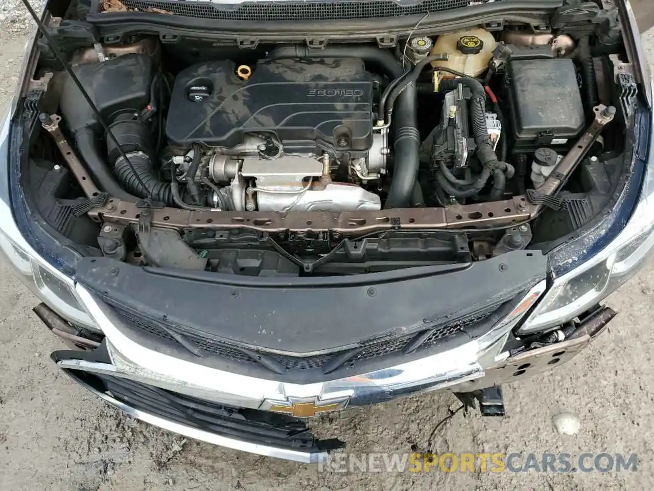 12 Photograph of a damaged car 3G1BC6SM4KS595507 CHEVROLET CRUZE 2019