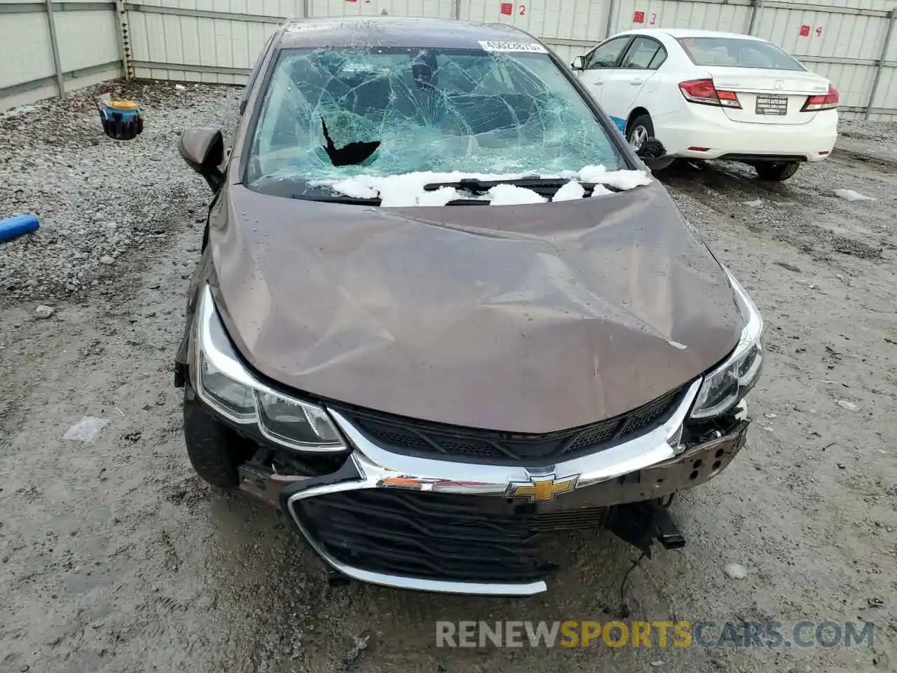 5 Photograph of a damaged car 3G1BC6SM4KS595507 CHEVROLET CRUZE 2019