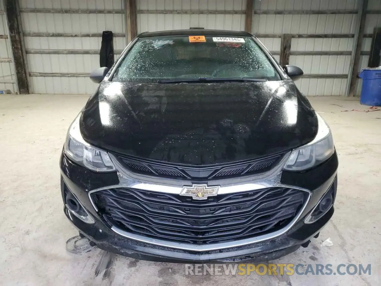 5 Photograph of a damaged car 3G1BC6SM4KS611642 CHEVROLET CRUZE 2019