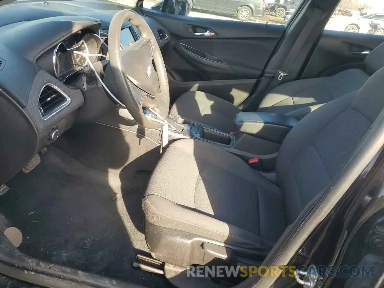 7 Photograph of a damaged car 3G1BC6SM7KS579589 CHEVROLET CRUZE 2019