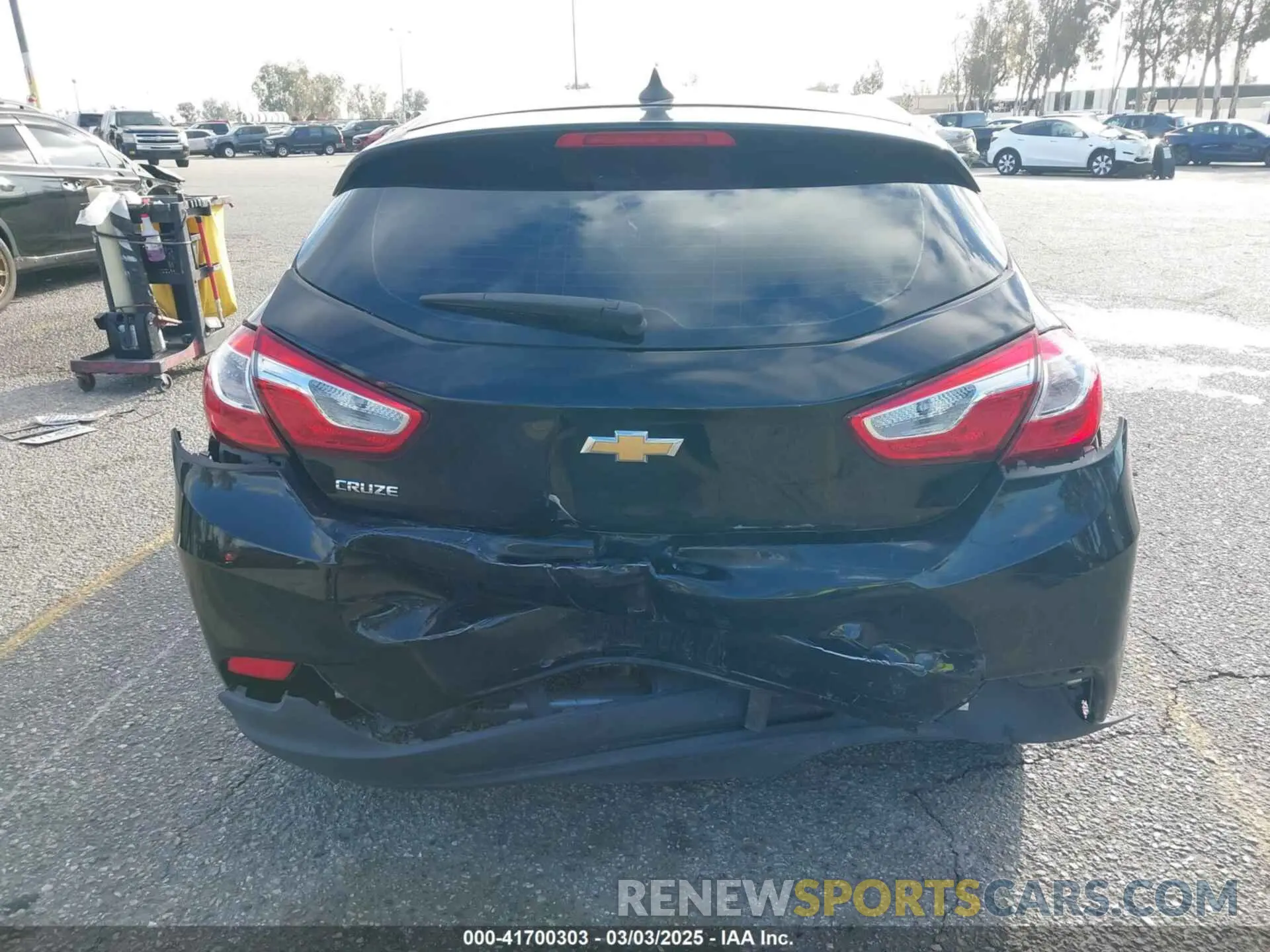 16 Photograph of a damaged car 3G1BC6SM8KS589855 CHEVROLET CRUZE 2019