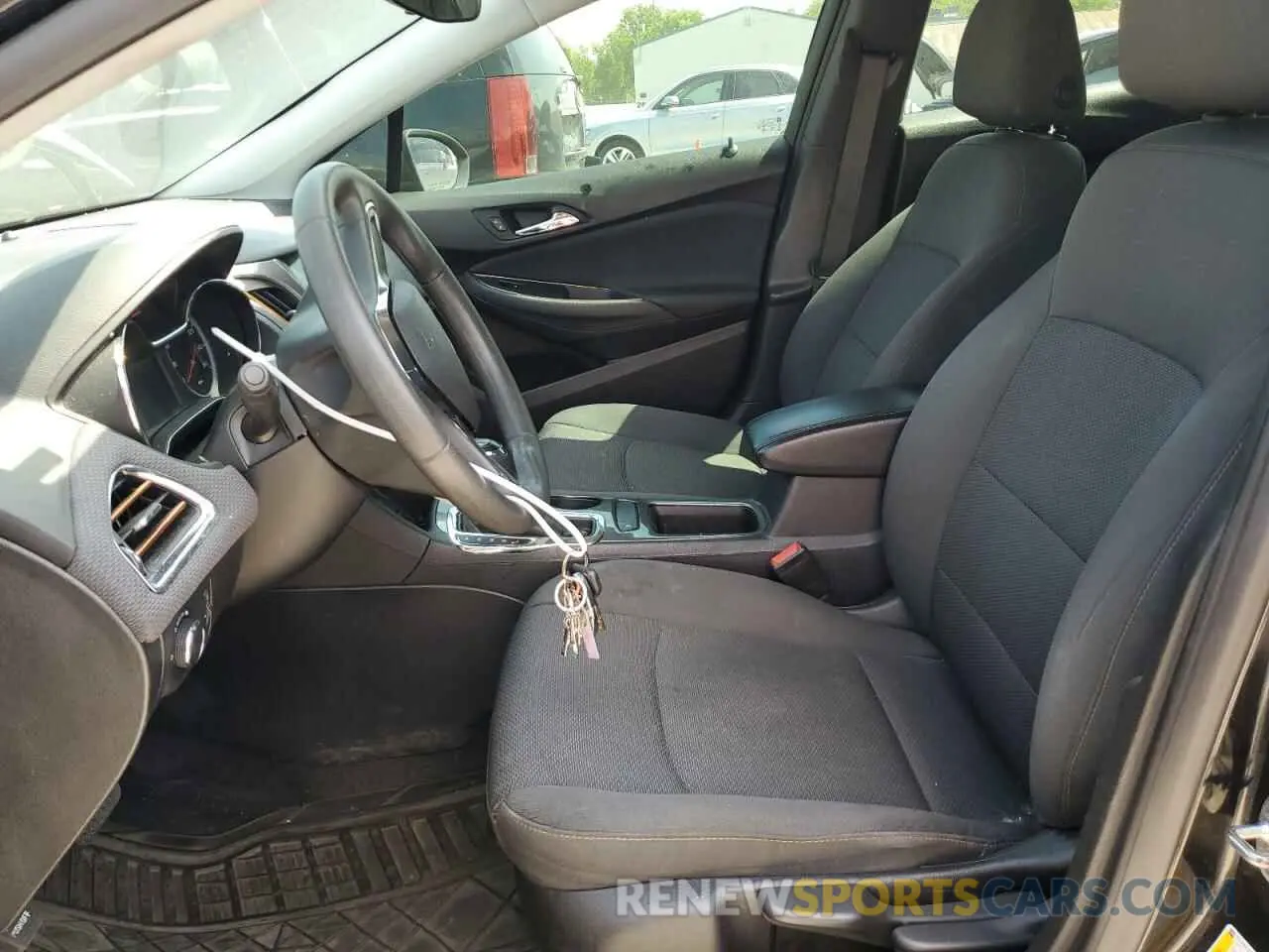 7 Photograph of a damaged car 3G1BC6SM8KS614639 CHEVROLET CRUZE 2019