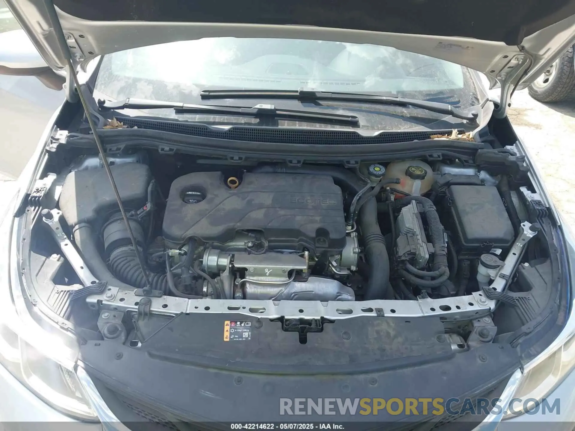 10 Photograph of a damaged car 3G1BC6SM9KS603603 CHEVROLET CRUZE 2019