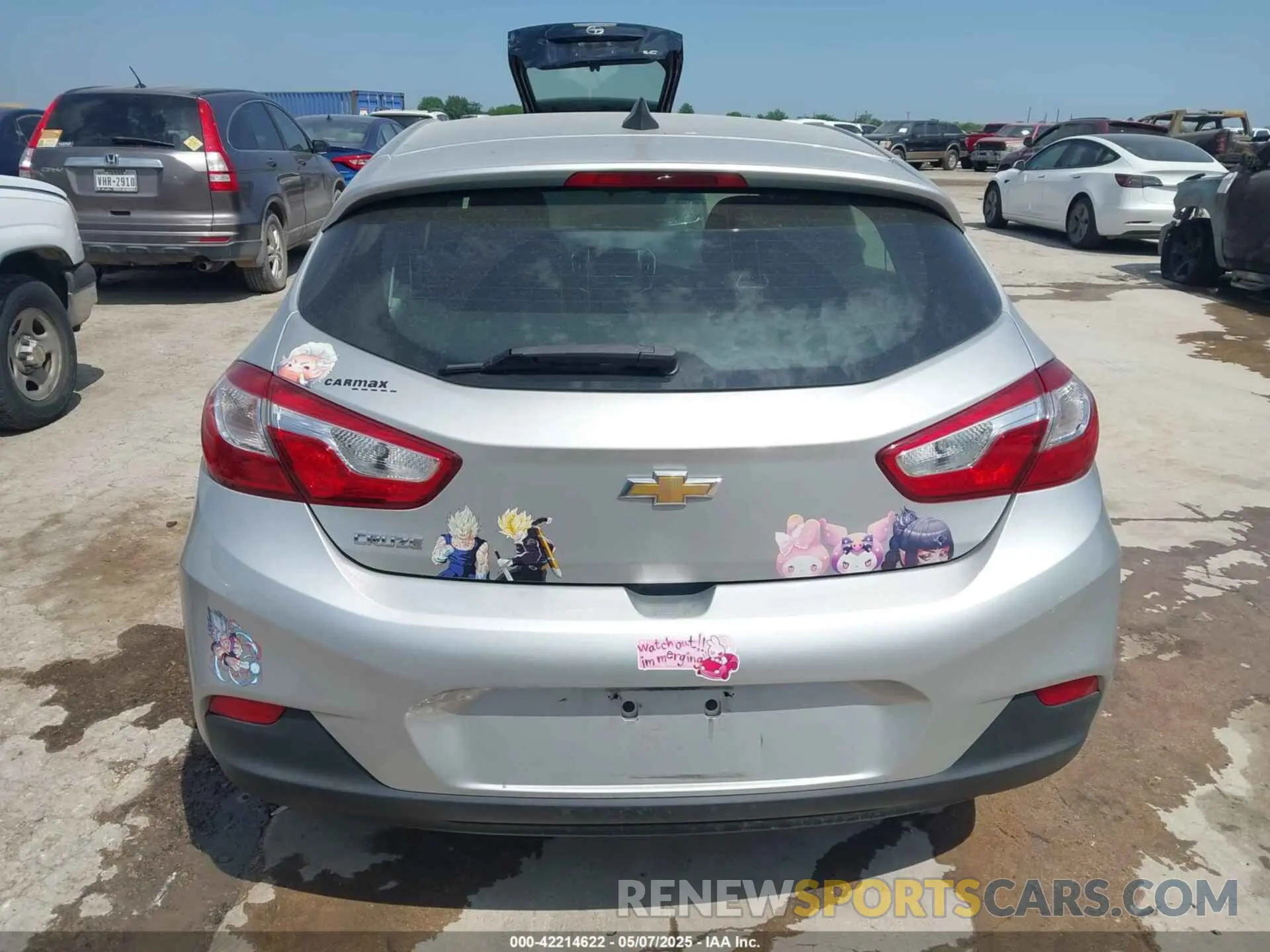 16 Photograph of a damaged car 3G1BC6SM9KS603603 CHEVROLET CRUZE 2019