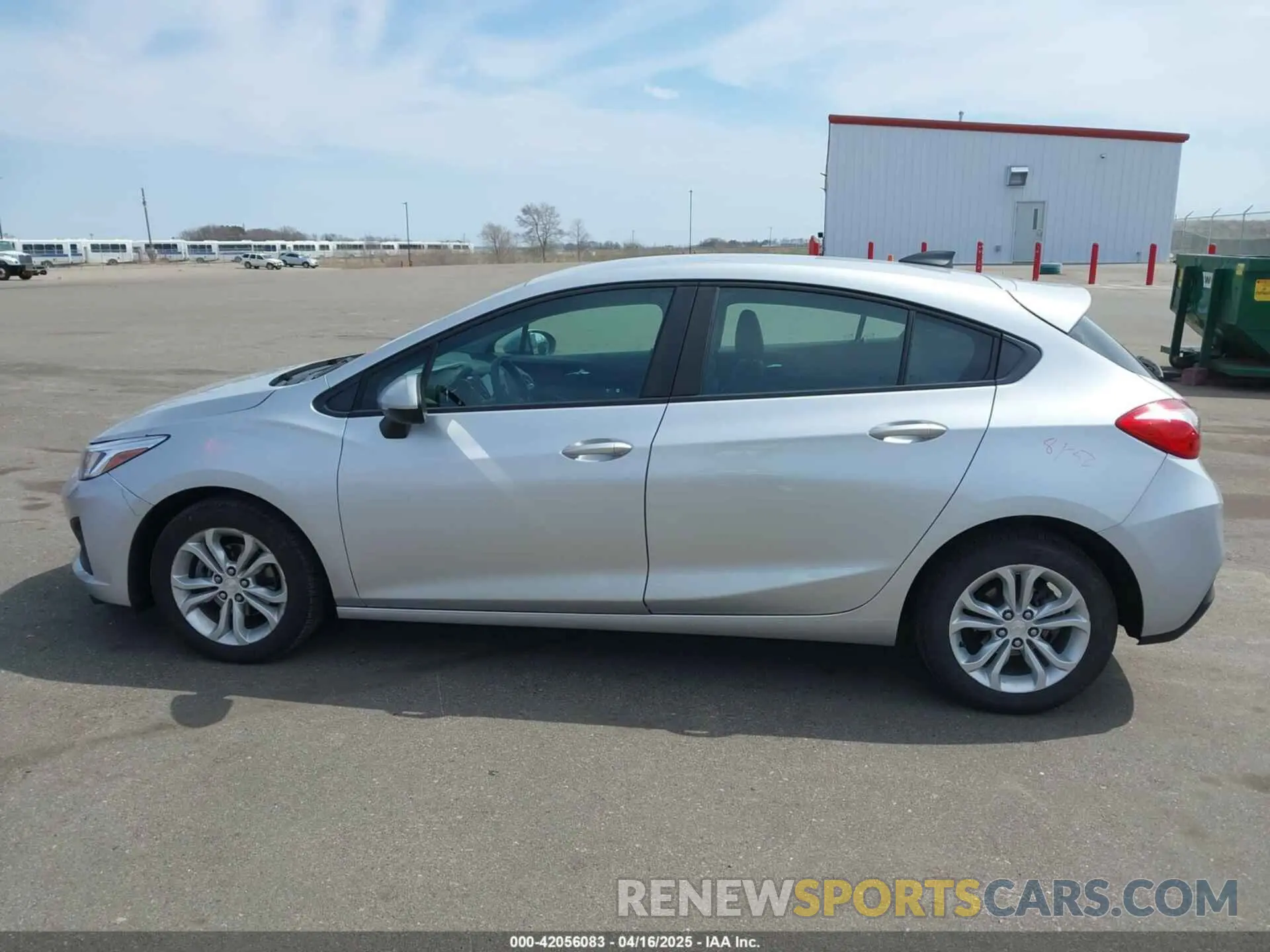 14 Photograph of a damaged car 3G1BC6SMXKS562513 CHEVROLET CRUZE 2019