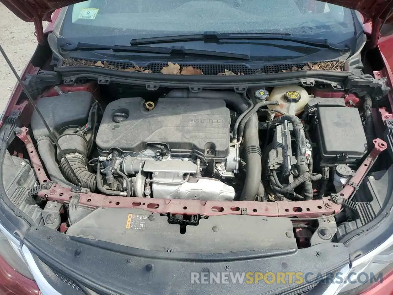 11 Photograph of a damaged car 3G1BE6SM0KS609333 CHEVROLET CRUZE 2019