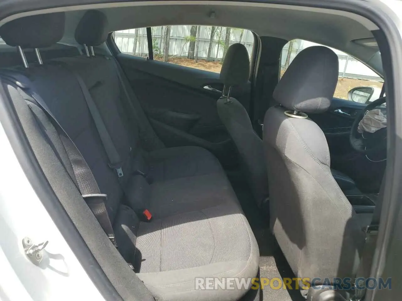 10 Photograph of a damaged car 3G1BE6SM1KS581011 CHEVROLET CRUZE 2019