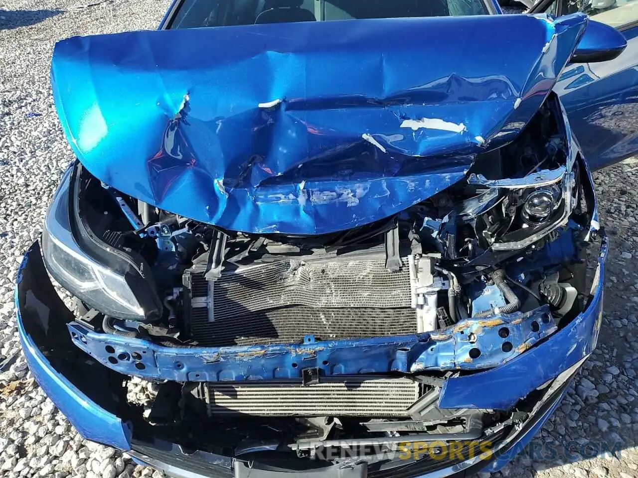 11 Photograph of a damaged car 3G1BE6SM2KS589022 CHEVROLET CRUZE 2019