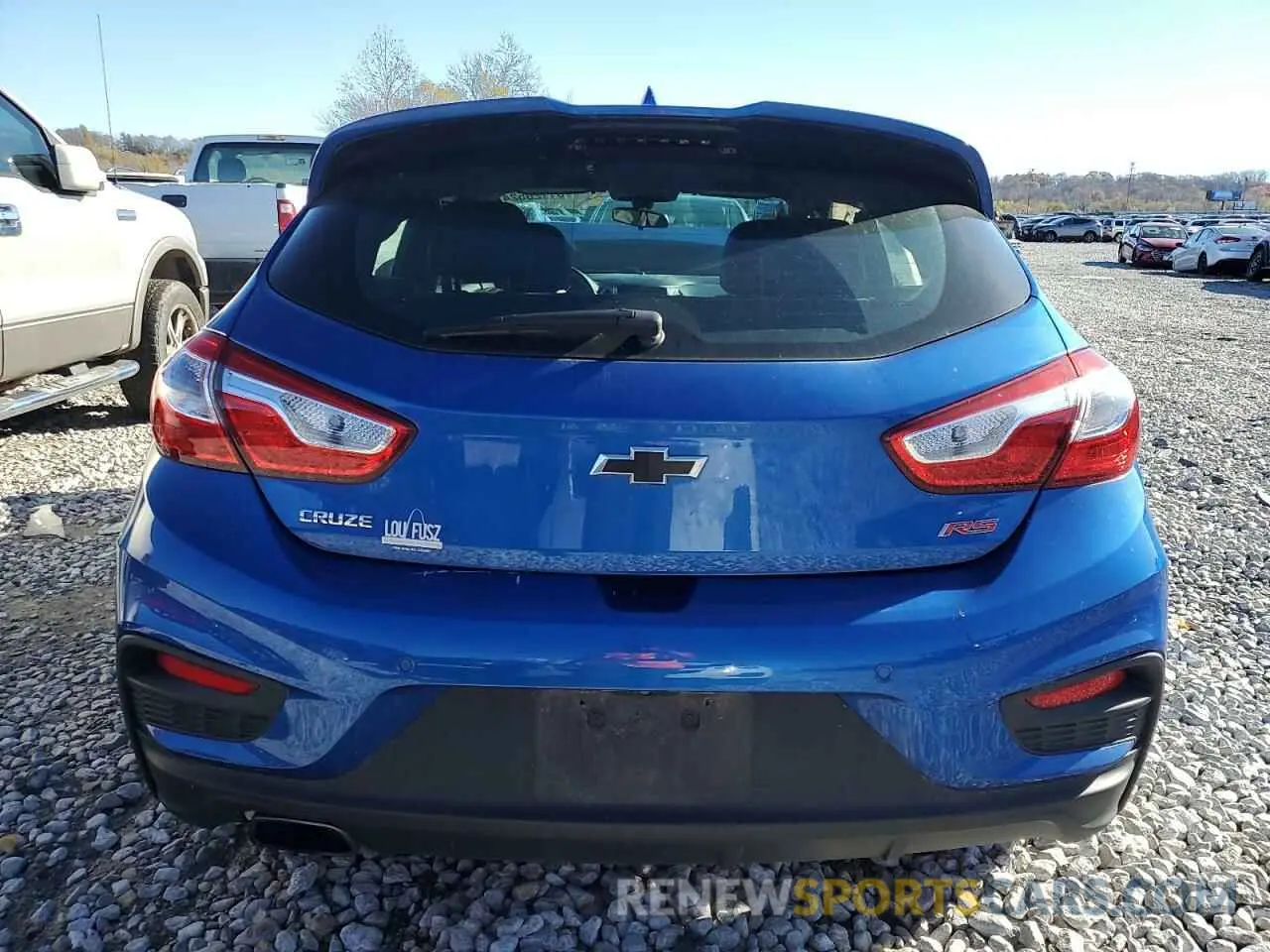 6 Photograph of a damaged car 3G1BE6SM2KS589022 CHEVROLET CRUZE 2019