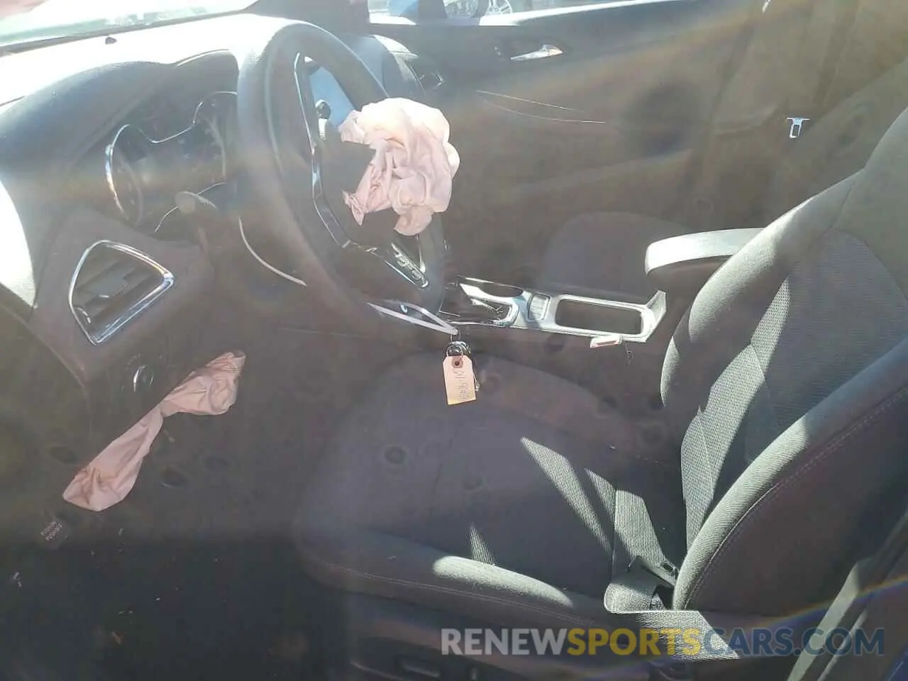 7 Photograph of a damaged car 3G1BE6SM2KS589022 CHEVROLET CRUZE 2019