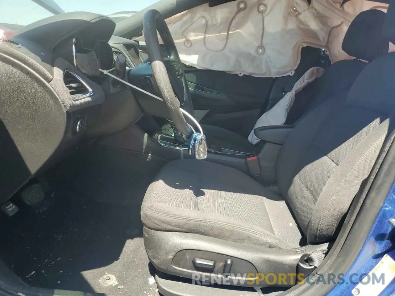 7 Photograph of a damaged car 3G1BE6SM2KS590557 CHEVROLET CRUZE 2019