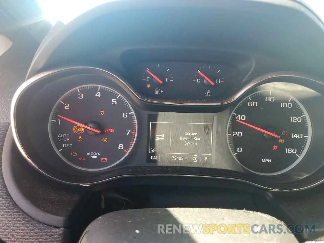 9 Photograph of a damaged car 3G1BE6SM2KS590557 CHEVROLET CRUZE 2019