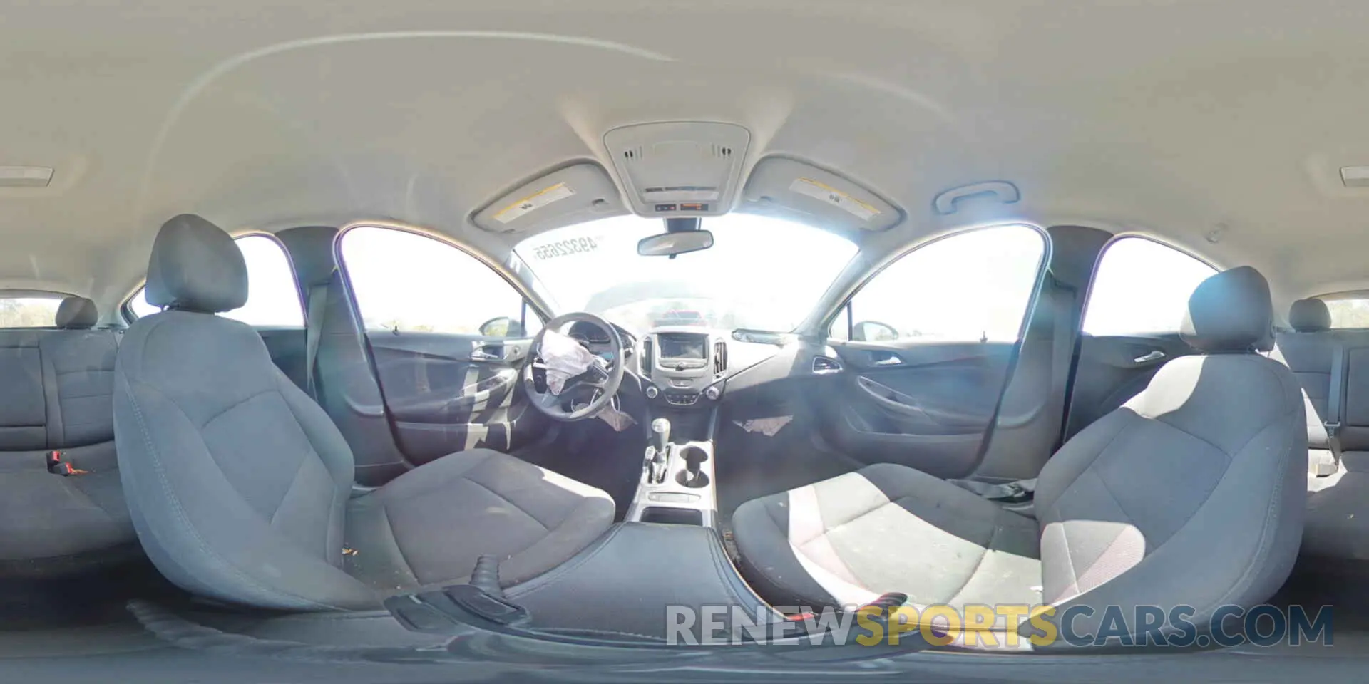 13 Photograph of a damaged car 3G1BE6SM3KS544042 CHEVROLET CRUZE 2019